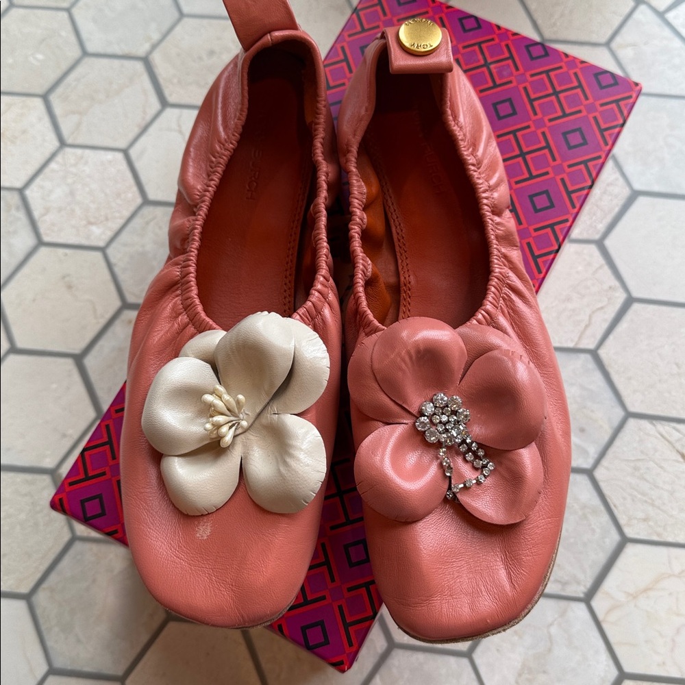 Tory Burch Flower Ballet 🩰 Shoe